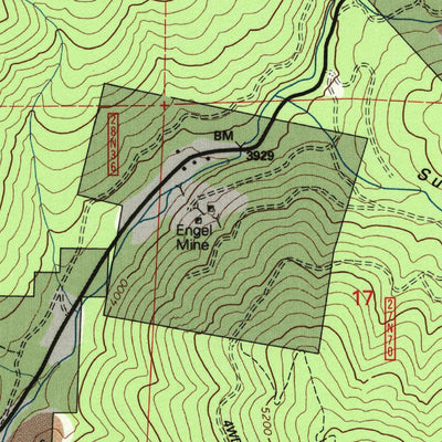 United States Geological Survey Moonlight Peak, CA (1994, 24000-Scale) digital map