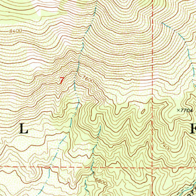 Moonridge, CA (1959, 24000-Scale) Map by United States Geological ...