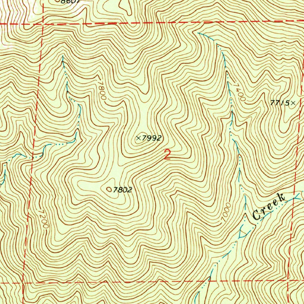 Moonridge, CA (1959, 24000-Scale) Map by United States Geological ...