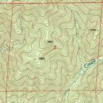 United States Geological Survey Moonridge, CA (1996, 24000-Scale) digital map