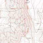 United States Geological Survey Moonshine Canyon, NV (1991, 24000-Scale) digital map