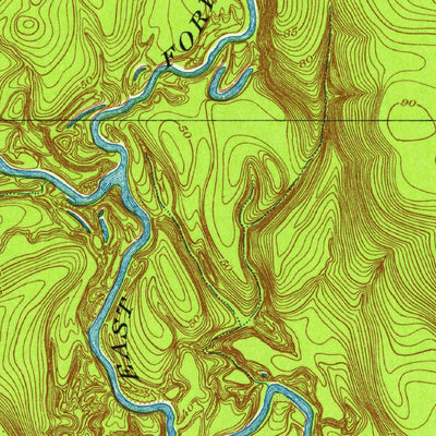 United States Geological Survey Moonshine Hill, TX (1916, 24000-Scale) digital map