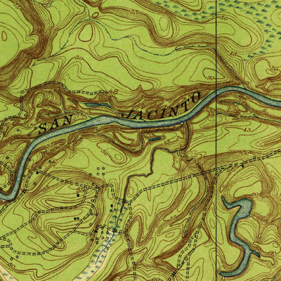 United States Geological Survey Moonshine Hill, TX (1920, 31680-Scale) digital map