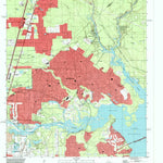 United States Geological Survey Moonshine Hill, TX (1995, 24000-Scale) digital map