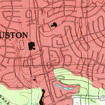 United States Geological Survey Moonshine Hill, TX (1995, 24000-Scale) digital map