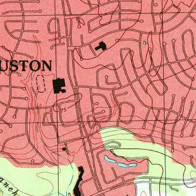 United States Geological Survey Moonshine Hill, TX (1995, 24000-Scale) digital map