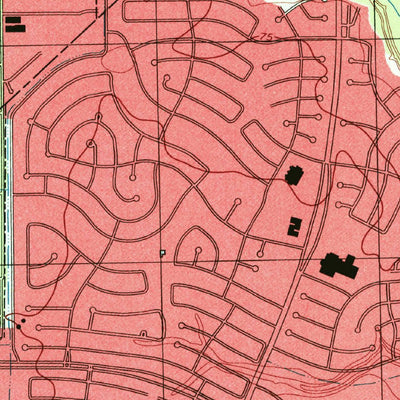 United States Geological Survey Moonshine Hill, TX (1995, 24000-Scale) digital map