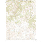 United States Geological Survey Moonshine Peak, WY (2017, 24000-Scale) digital map