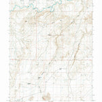 United States Geological Survey Moonshine Wash, UT (1986, 24000-Scale) digital map
