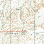 United States Geological Survey Moonshine Wash, UT (1986, 24000-Scale) digital map