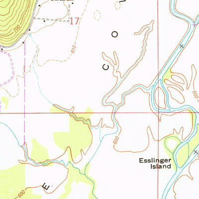 United States Geological Survey Moontown, AL (1948, 24000-Scale) digital map