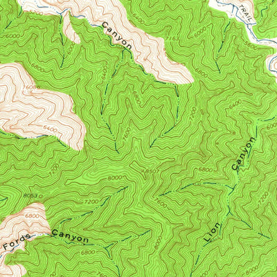 United States Geological Survey Moonwater Point, UT (1963, 62500-Scale) digital map