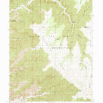 United States Geological Survey Moonwater Point, UT (1991, 24000-Scale) digital map