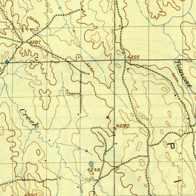 United States Geological Survey Moorcroft, WY (1918, 62500-Scale) digital map