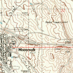 United States Geological Survey Moorcroft, WY (1984, 24000-Scale) digital map