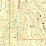 United States Geological Survey Moore, AR (1980, 24000-Scale) digital map