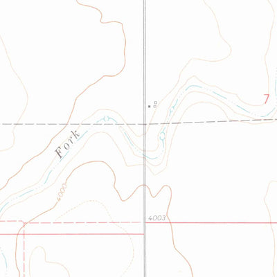 United States Geological Survey Moore Draw NE, CO (1978, 24000-Scale) digital map