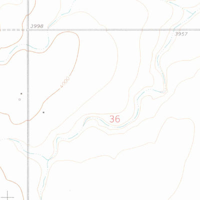 United States Geological Survey Moore Draw NE, CO (1978, 24000-Scale) digital map