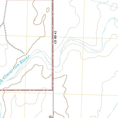 United States Geological Survey Moore Draw NE, CO (2022, 24000-Scale) digital map