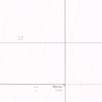United States Geological Survey Moore Draw NW, CO (1978, 24000-Scale) digital map