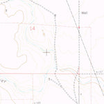 United States Geological Survey Moore Draw NW, CO (1978, 24000-Scale) digital map
