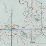 United States Geological Survey Moore Draw NW, CO (1997, 24000-Scale) digital map