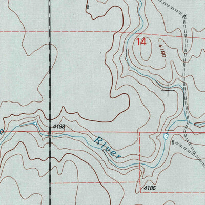 United States Geological Survey Moore Draw NW, CO (1997, 24000-Scale) digital map