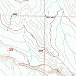 United States Geological Survey Moore Draw SE, CO (1996, 24000-Scale) digital map