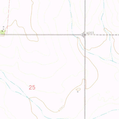 United States Geological Survey Moore Draw SW, CO (1978, 24000-Scale) digital map