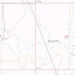 United States Geological Survey Moore Draw SW, CO (1978, 24000-Scale) digital map