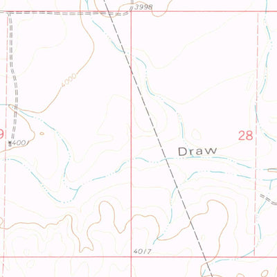 United States Geological Survey Moore Draw SW, CO (1978, 24000-Scale) digital map