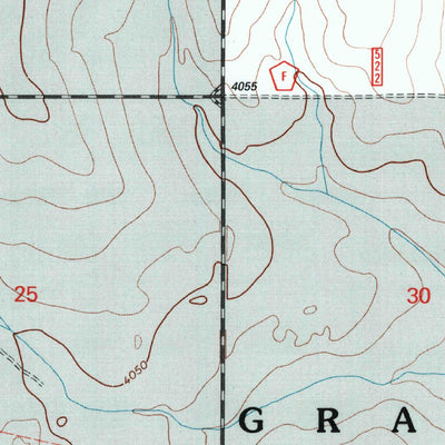 United States Geological Survey Moore Draw SW, CO (1996, 24000-Scale) digital map