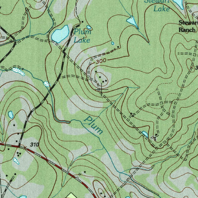 United States Geological Survey Moore Grove, TX (1997, 24000-Scale) digital map