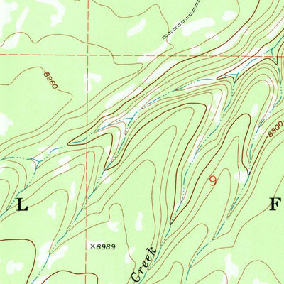 United States Geological Survey Moore Mesa, CO (1994, 24000-Scale) digital map