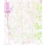 United States Geological Survey Moore, OK (1956, 24000-Scale) digital map