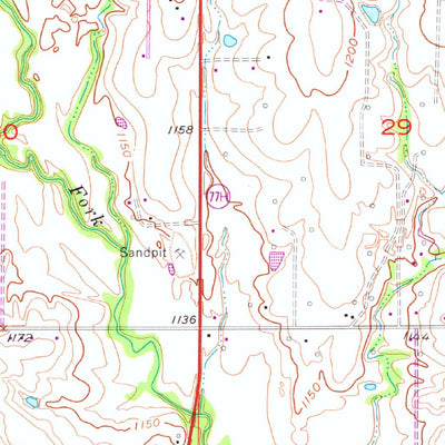 United States Geological Survey Moore, OK (1956, 24000-Scale) digital map