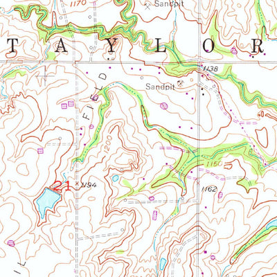 United States Geological Survey Moore, OK (1956, 24000-Scale) digital map