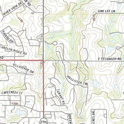 United States Geological Survey Moore, OK (2022, 24000-Scale) digital map