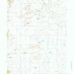 United States Geological Survey Moore Spring, WY (1951, 24000-Scale) digital map