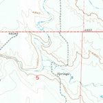 United States Geological Survey Moore Spring, WY (1951, 24000-Scale) digital map