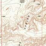 United States Geological Survey Moore Spring, WY (1990, 24000-Scale) digital map