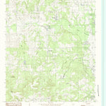 United States Geological Survey Moore Station, TX (1984, 24000-Scale) digital map