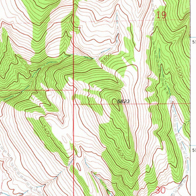United States Geological Survey Moore SW, MT (1970, 24000-Scale) digital map