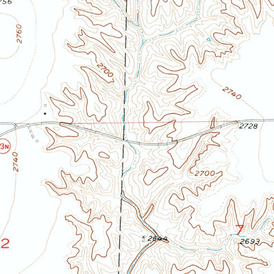 United States Geological Survey Moorefield, NE (1956, 24000-Scale) digital map