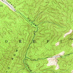 United States Geological Survey Moorefield, WV (1920, 62500-Scale) digital map