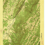 United States Geological Survey Moorefield, WV (1922, 62500-Scale) digital map