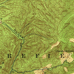 United States Geological Survey Moorefield, WV (1922, 62500-Scale) digital map