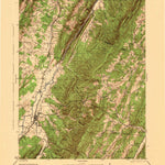 United States Geological Survey Moorefield, WV (1945, 62500-Scale) digital map