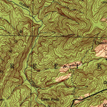 United States Geological Survey Moorefield, WV (1945, 62500-Scale) digital map