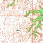 United States Geological Survey Mooreland, OK (1969, 24000-Scale) digital map